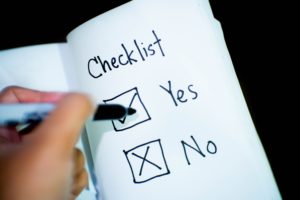 TEFL checklist