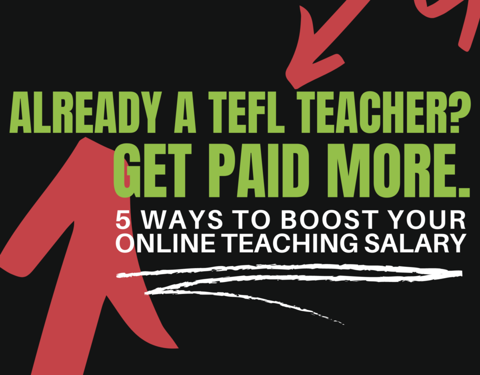 tefl teacher salary increase