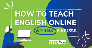 how to teach english online without a degree