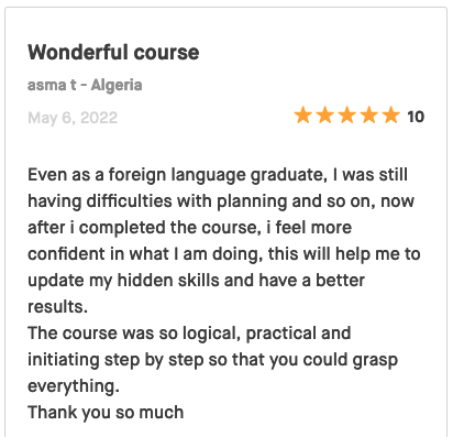 Review of online TEFL course